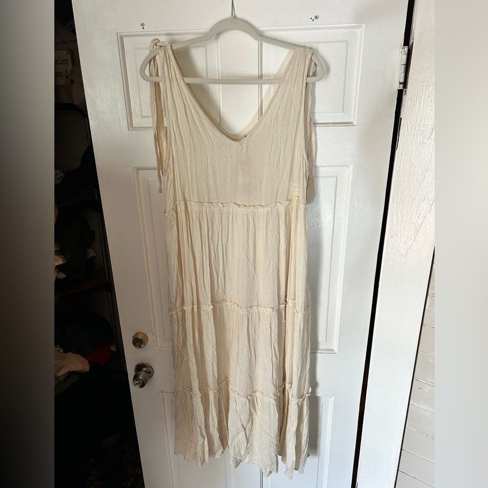 XL long sheer dress